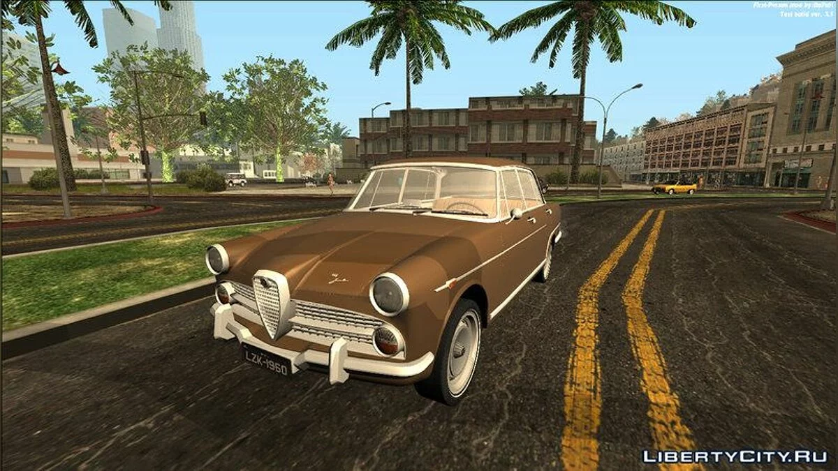 Alfa Romeo FNM 2000 JK 1960 / GTA San Andreas