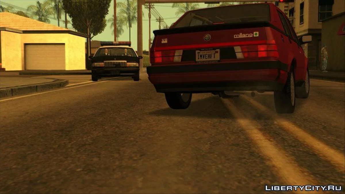 Alfa Romeo Milano 3.0 V6 1987 (US-Spec) / GTA San Andreas