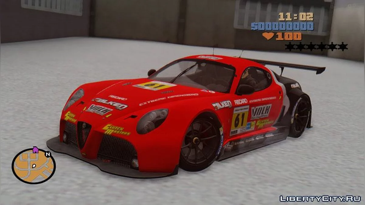 2009 Alfa Romeo 8C Competizione GT3 / GTA San Andreas