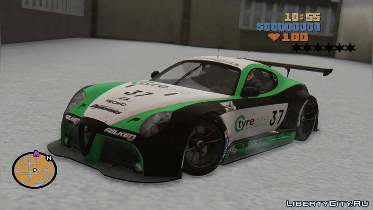 2009 Alfa Romeo 8C Competizione GT3 / GTA San Andreas
