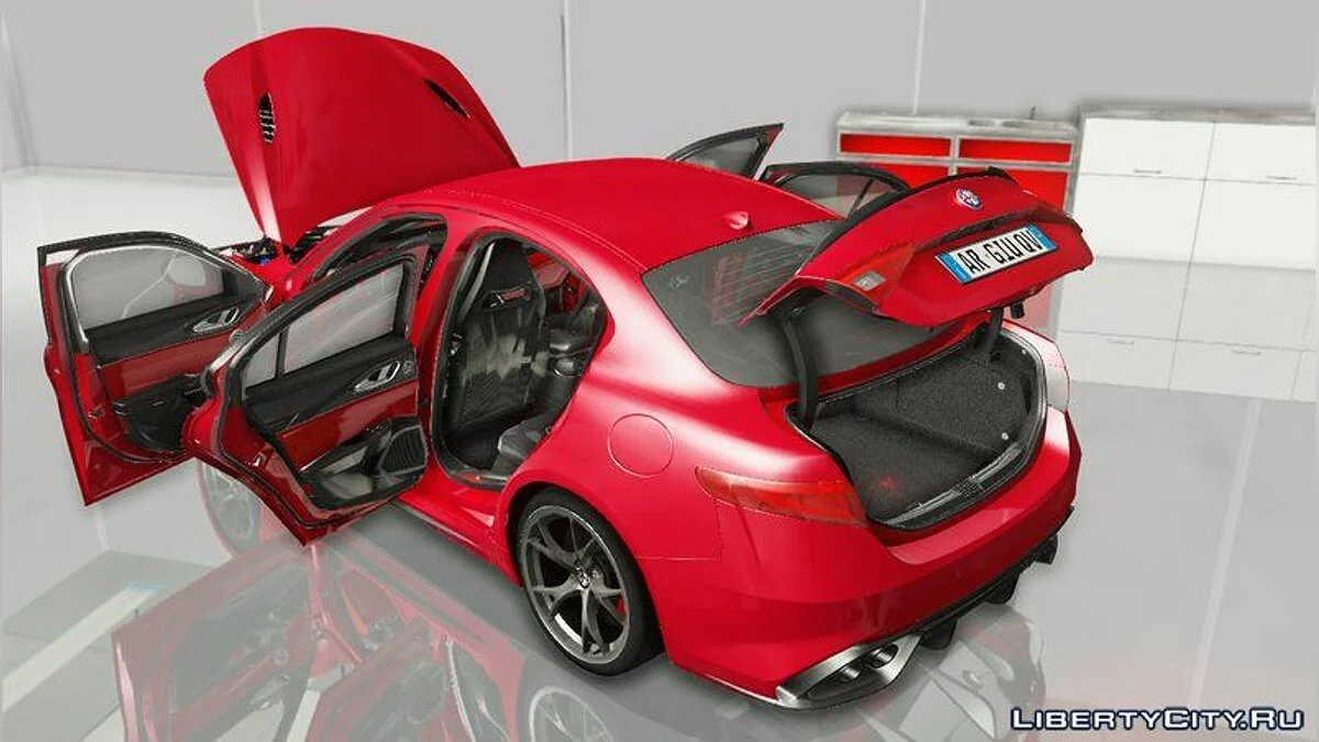 2017 Alfa Romeo Giulia Quadrifoglio / GTA San Andreas