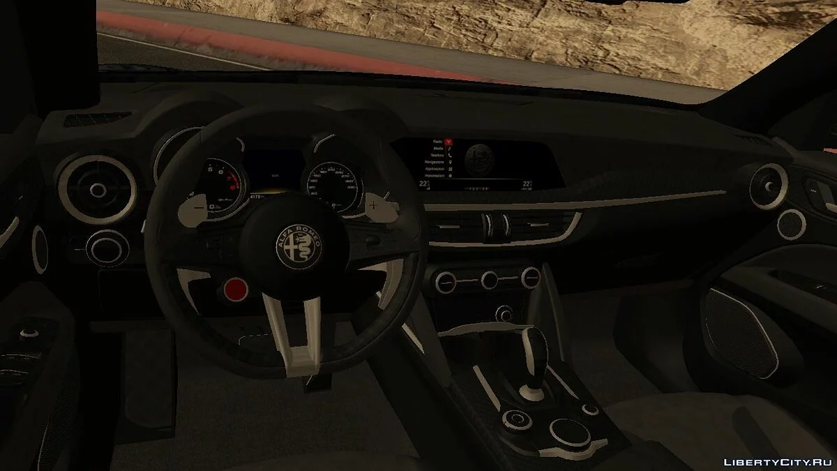 Alfa Romeo Stelvio Quadrifoglio с тюнингом / GTA San Andreas