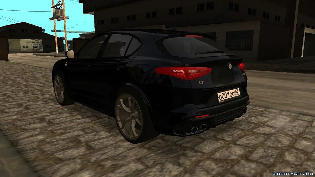 Alfa Romeo Stelvio Quadrifoglio с тюнингом / GTA San Andreas
