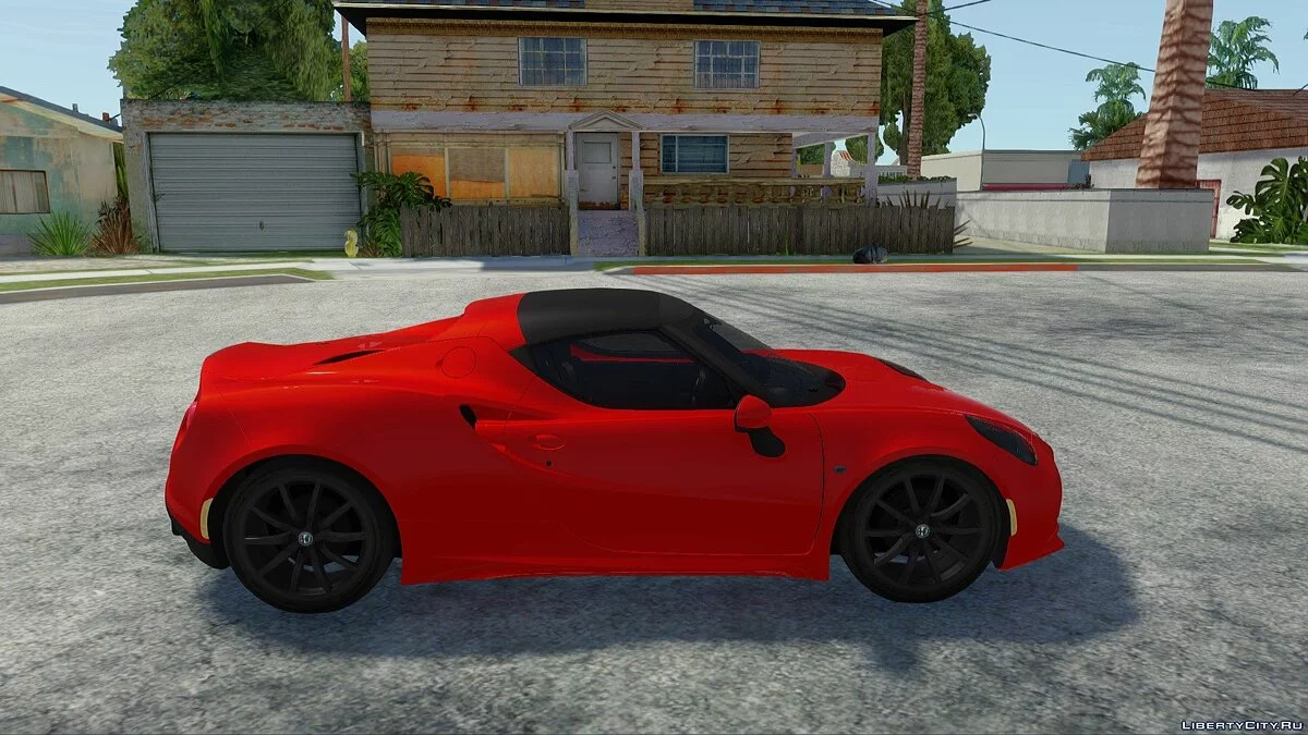 Alfa Romeo 4C 2015 / GTA San Andreas