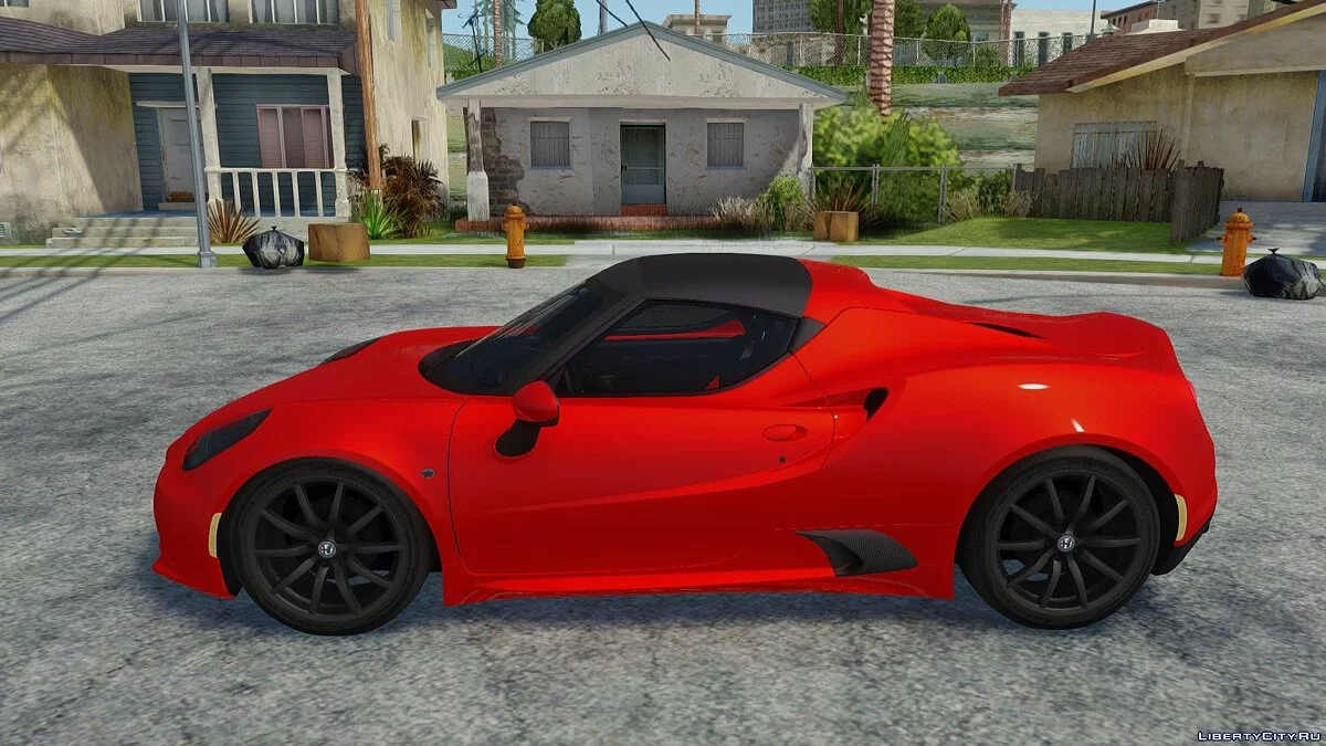 Alfa Romeo 4C 2015 / GTA San Andreas
