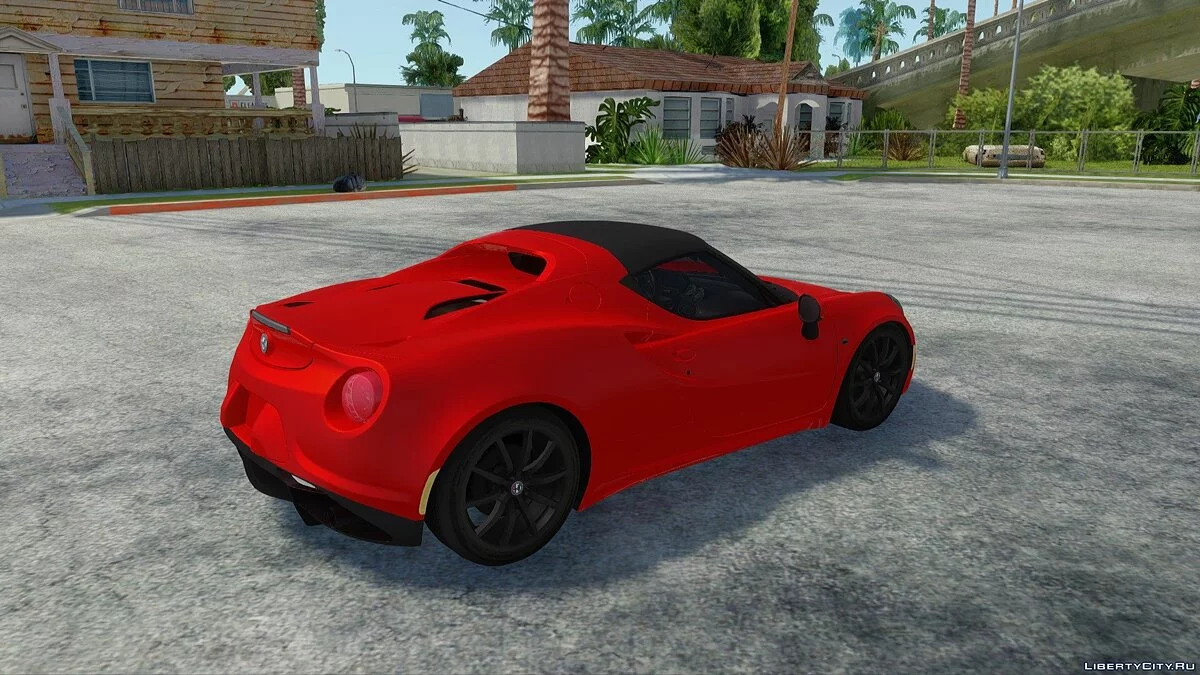Alfa Romeo 4C 2015 / GTA San Andreas