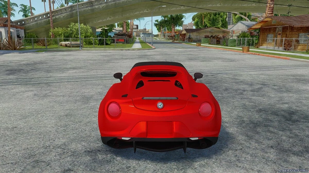 Alfa Romeo 4C 2015 / GTA San Andreas