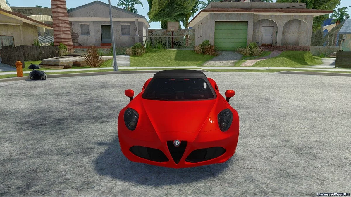 Alfa Romeo 4C 2015 / GTA San Andreas