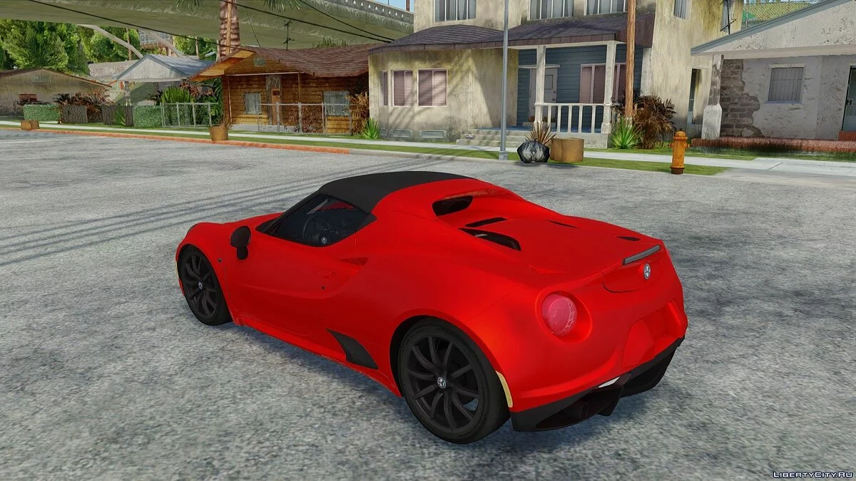 Alfa Romeo 4C 2015 / GTA San Andreas