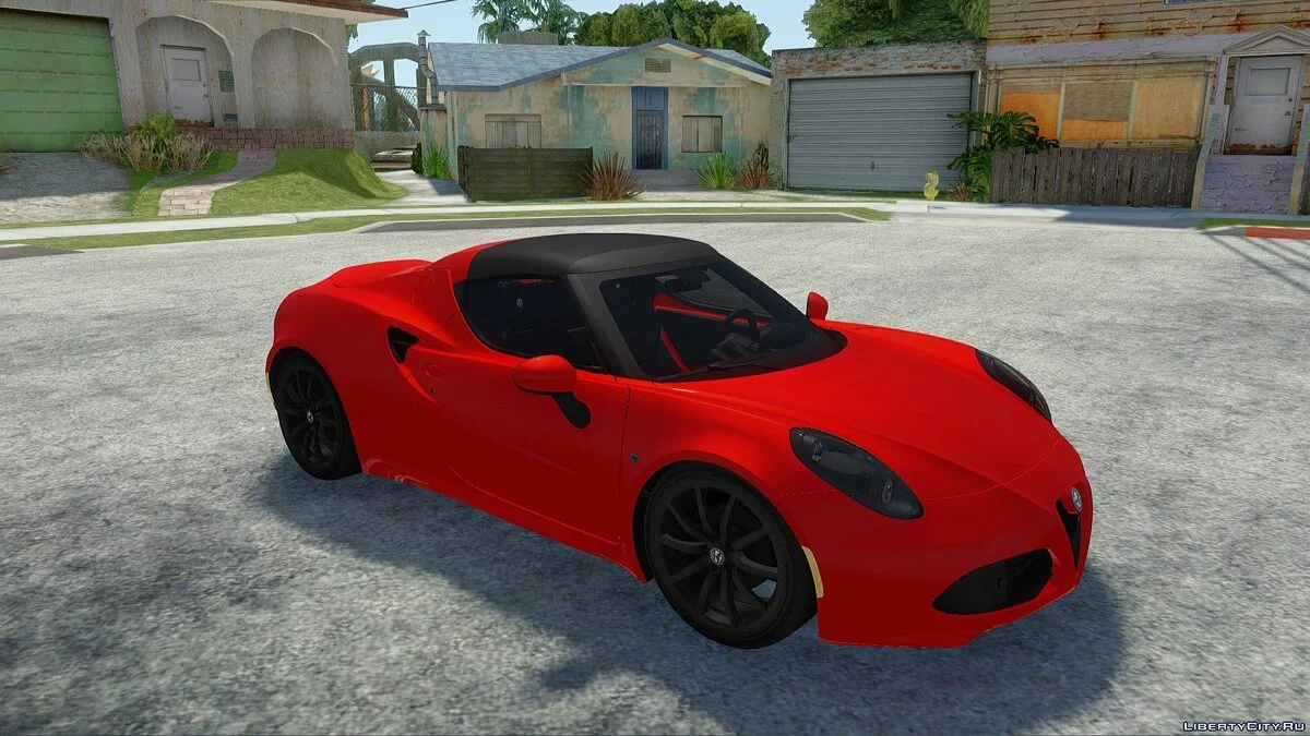 Alfa Romeo 4C 2015 / GTA San Andreas
