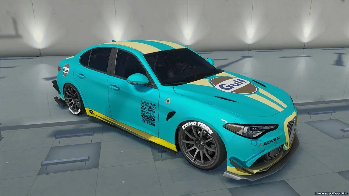 Alfa Romeo Giulia / GTA San Andreas