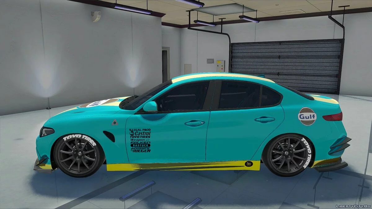 Alfa Romeo Giulia / GTA San Andreas