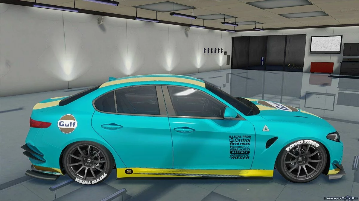 Alfa Romeo Giulia / GTA San Andreas