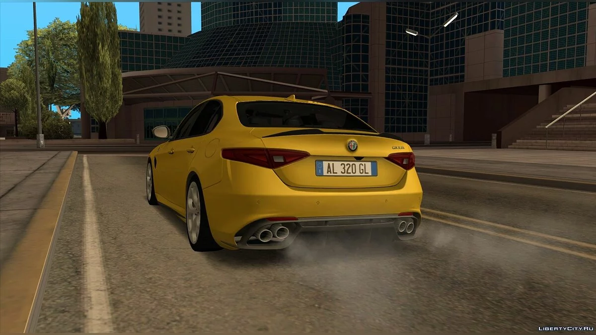 Alfa Romeo Giulia Quadrifoglio / GTA San Andreas