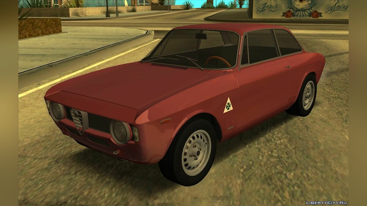 Скачать 1965 Alfa Romeo Giulia Sprint GTA для GTA San Andreas