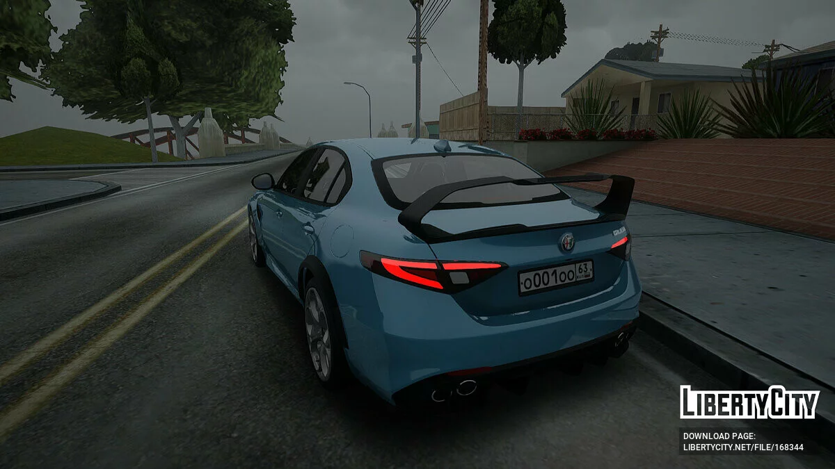 Alfa Romeo Giulia / GTA San Andreas