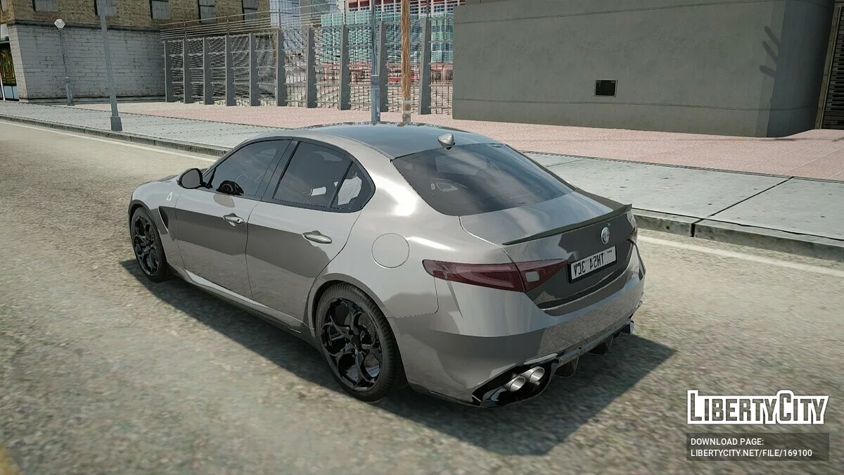 Alfa Romeo Giulia / GTA San Andreas