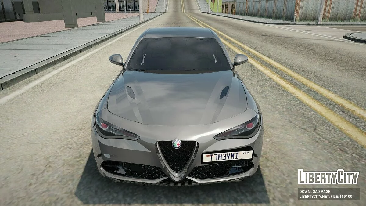 Alfa Romeo Giulia / GTA San Andreas