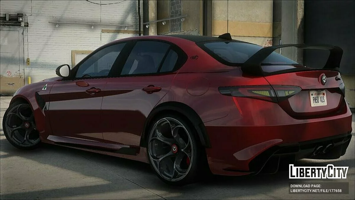 Alfa Romeo Giulia GTAm 2021 / GTA San Andreas