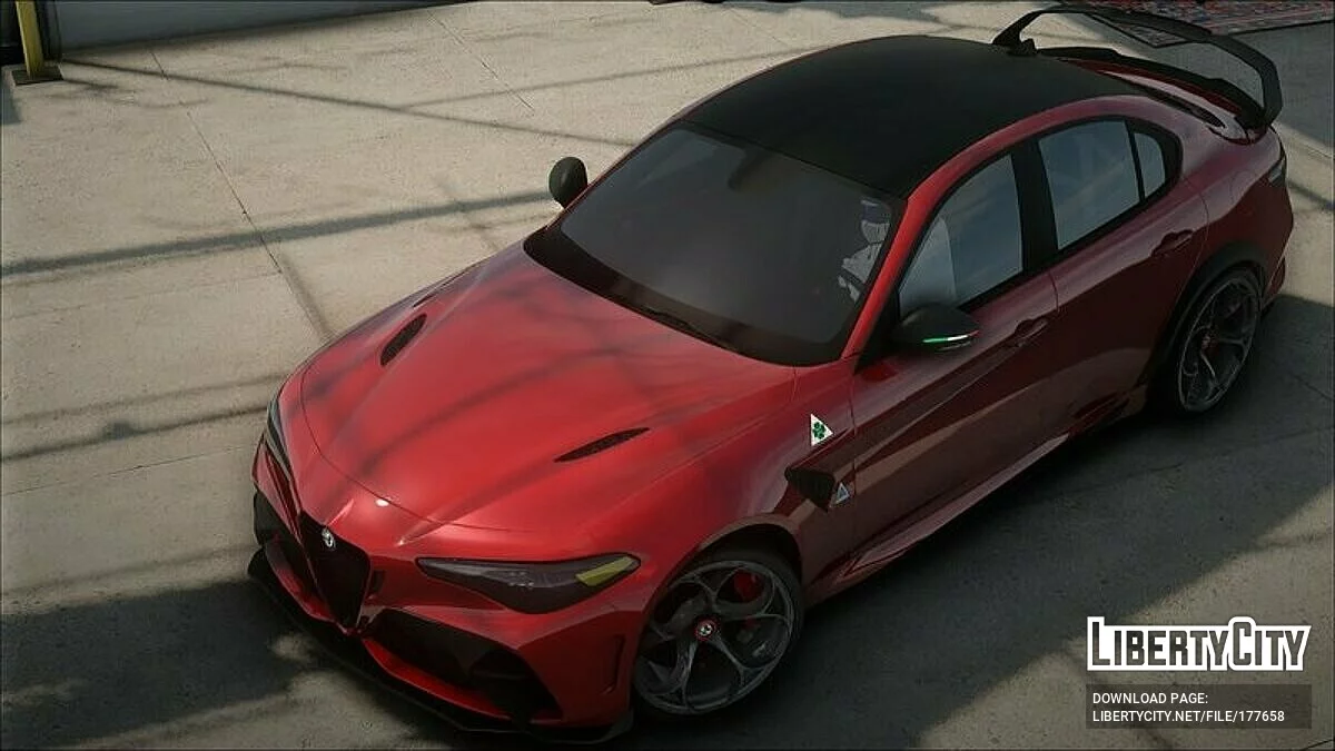 Alfa Romeo Giulia GTAm 2021 / GTA San Andreas