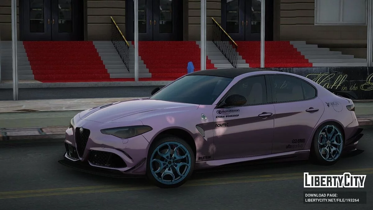 Alfa Romeo Giulia / GTA San Andreas