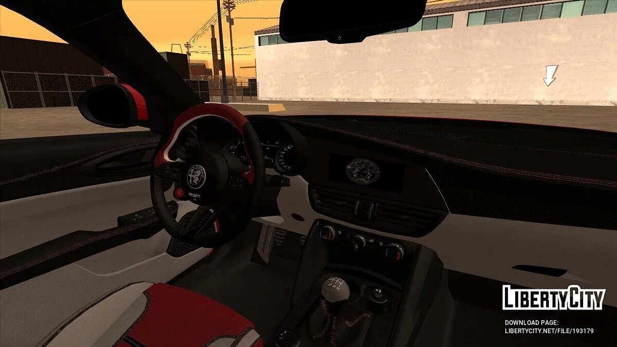 Alfa Romeo Gulia 2021 + CCD / GTA San Andreas