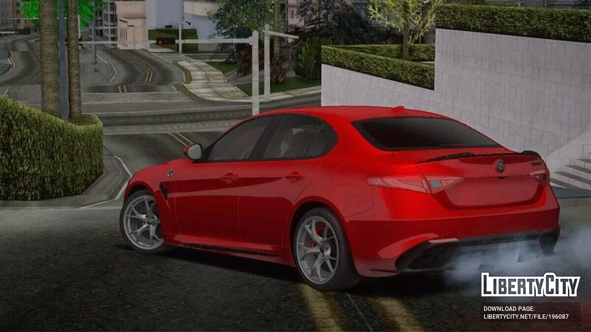 Alfa Romeo Giulia 2017 / GTA San Andreas