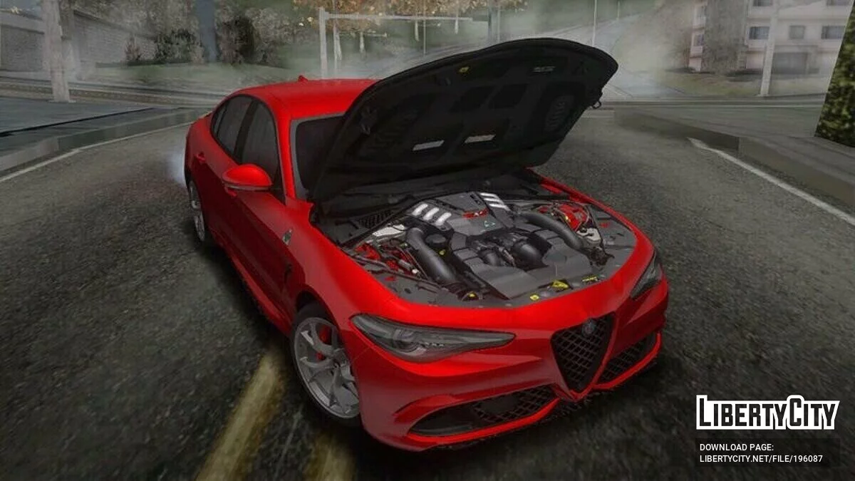 Alfa Romeo Giulia 2017 / GTA San Andreas