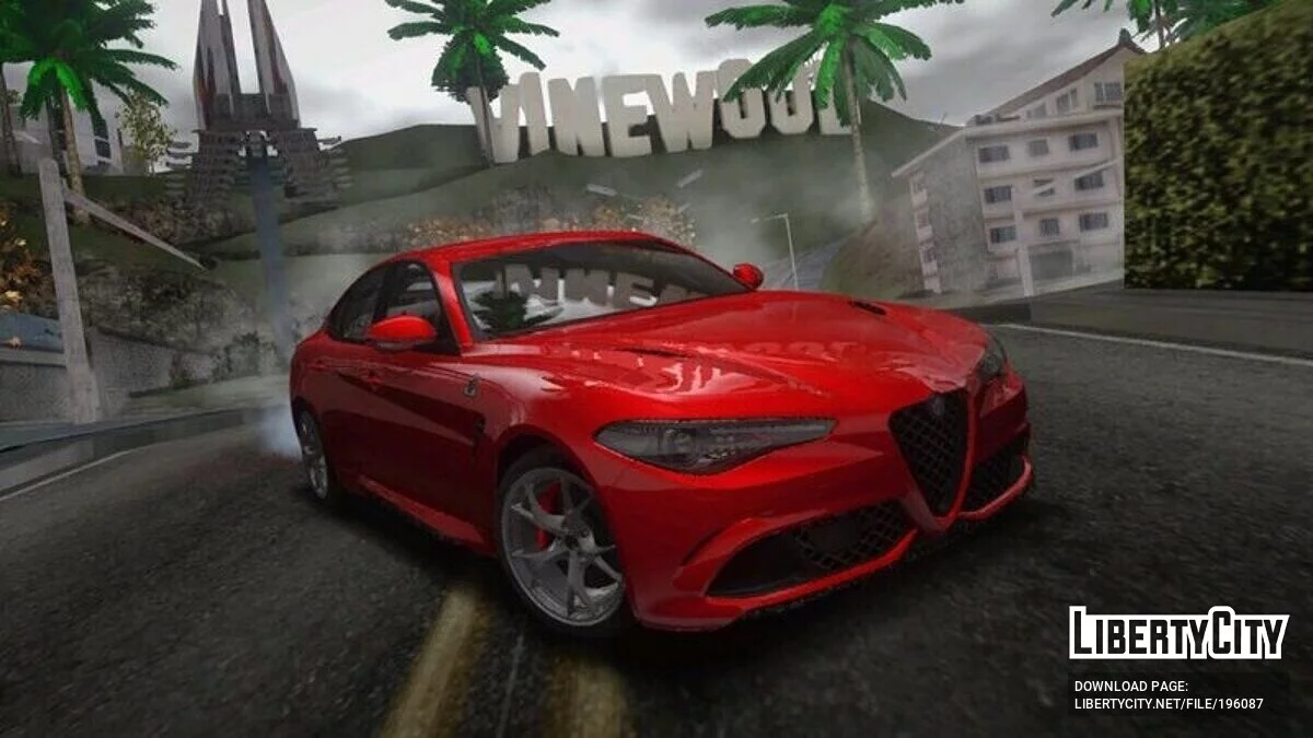 Alfa Romeo Giulia 2017 / GTA San Andreas
