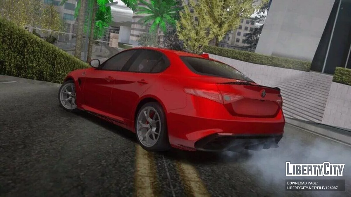 Alfa Romeo Giulia 2017 / GTA San Andreas