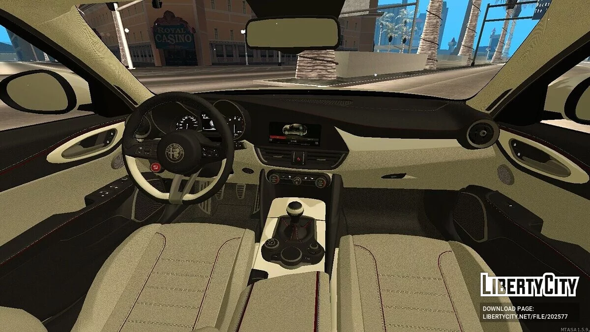 Alfa Romeo Giulia + CCD / GTA San Andreas