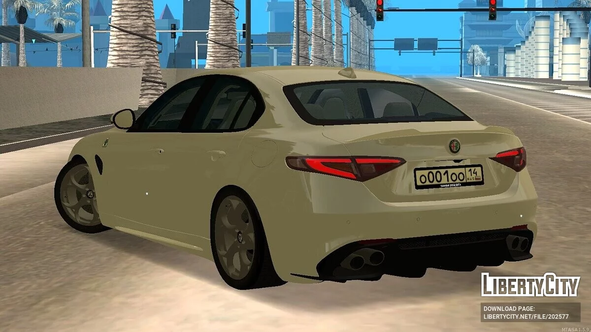 Alfa Romeo Giulia + CCD / GTA San Andreas
