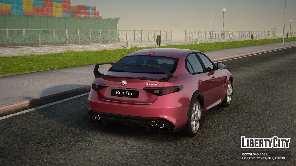 Alfa Romeo Giulia Veloce 280 HP 2022 / GTA San Andreas