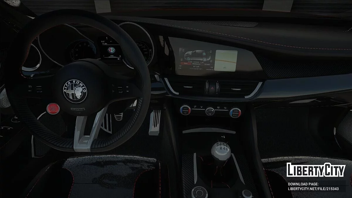 Alfa Romeo Giulia Quadrifoglio 2017 / GTA San Andreas