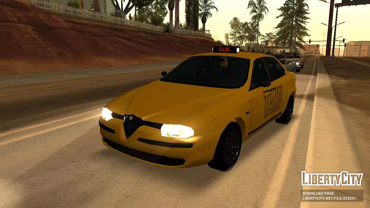 Альфа Ромео 156 Такси / GTA San Andreas