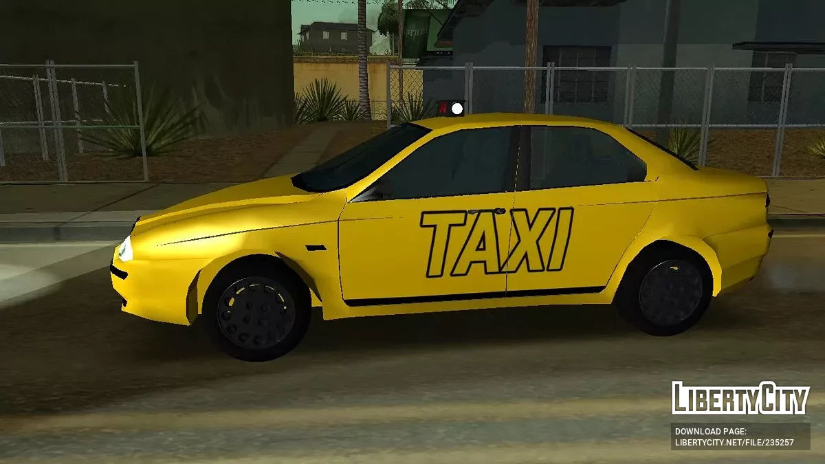 Альфа Ромео 156 Такси / GTA San Andreas