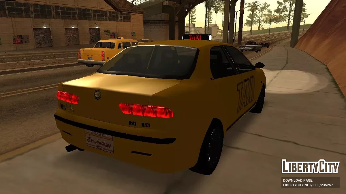Альфа Ромео 156 Такси / GTA San Andreas