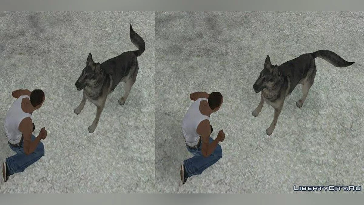 Animated Dog v0.5 Alpha by Dayk / GTA San Andreas