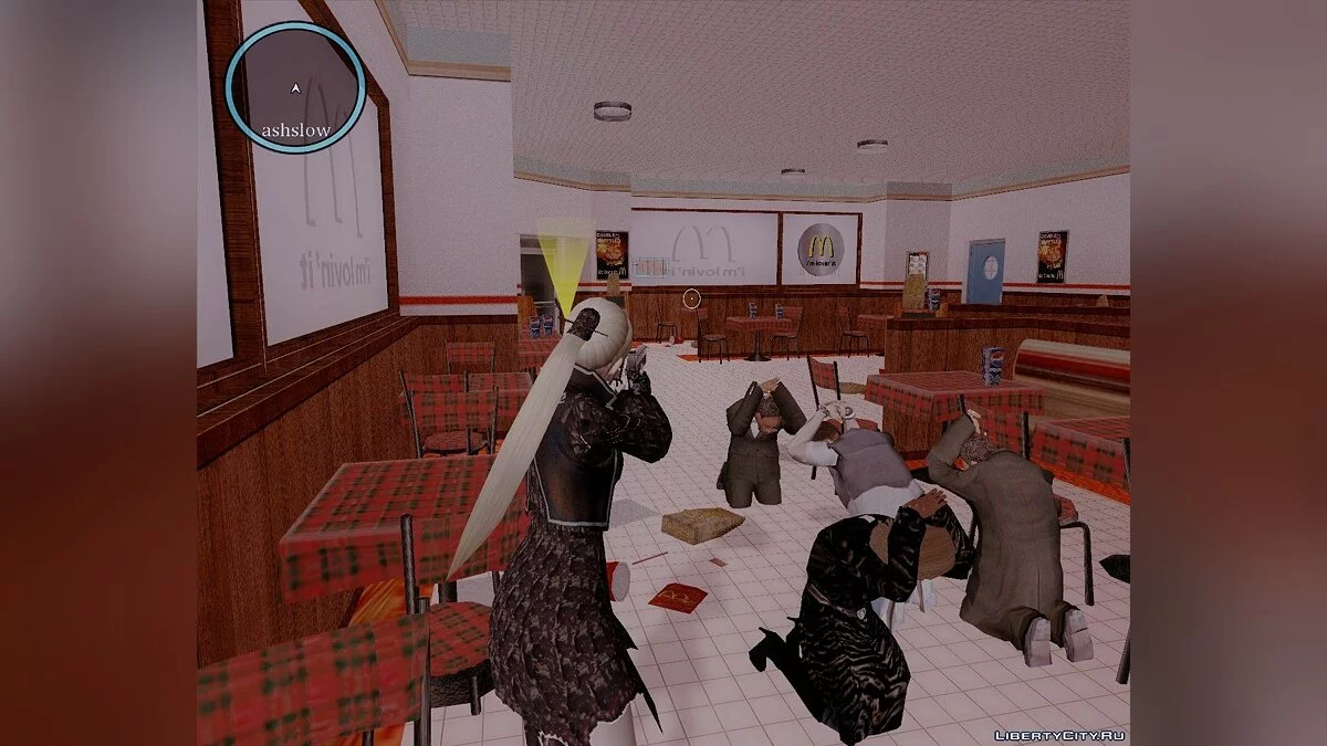 Female Animation Girls Ped ifp Final / GTA San Andreas