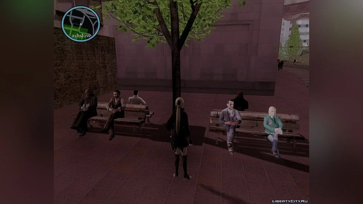 Female Animation Girls Ped ifp Final / GTA San Andreas