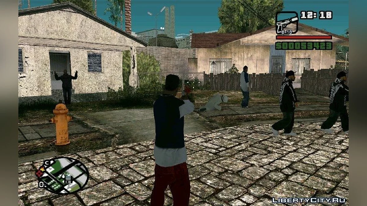 Ragdoll+Endorphin mod v1.0 / GTA San Andreas