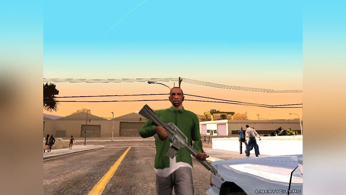 Анимации из GTA TBOGT / GTA San Andreas