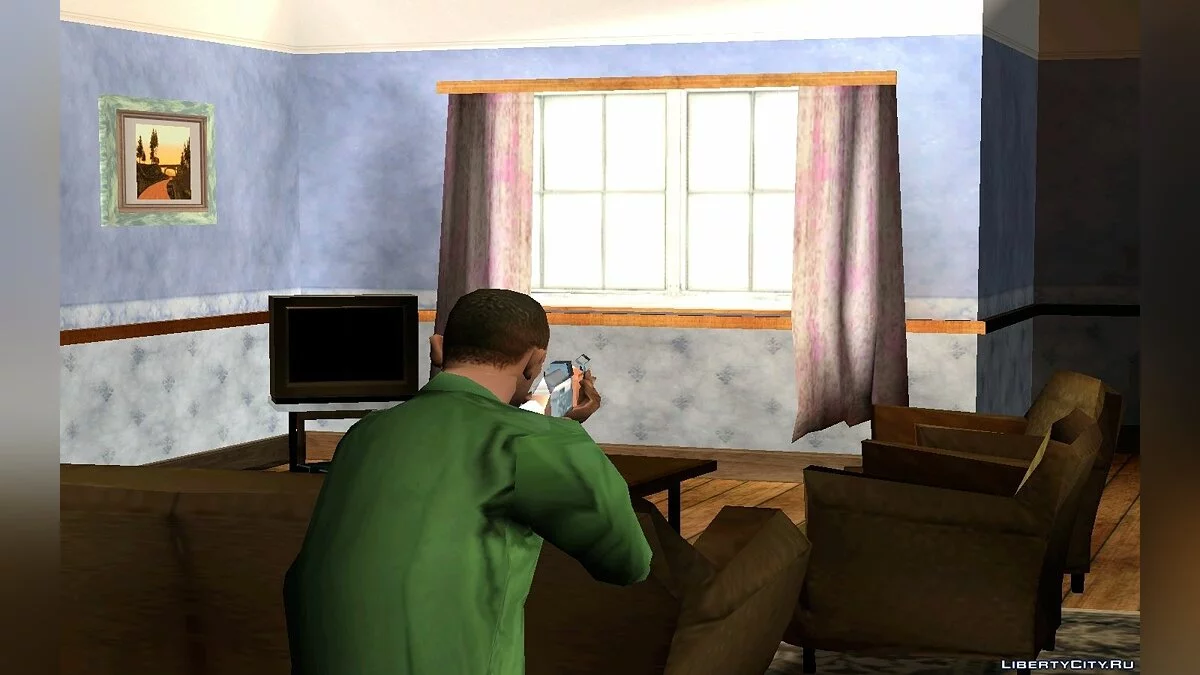 Новые анимации и характеристики оружия / GTA San Andreas