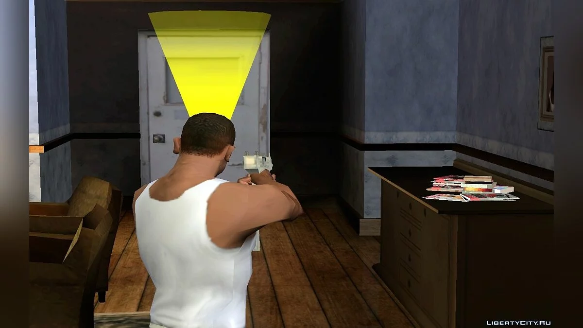 Новые анимации и характеристики оружия / GTA San Andreas