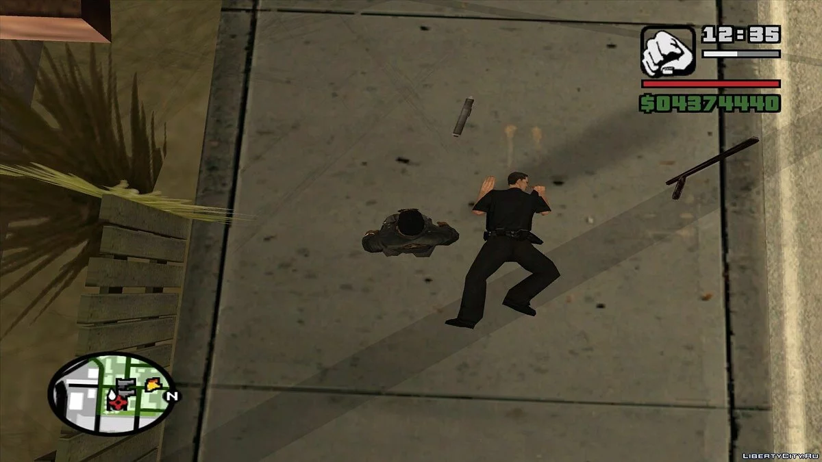 Больше анимаций смертей	(v2) / GTA San Andreas