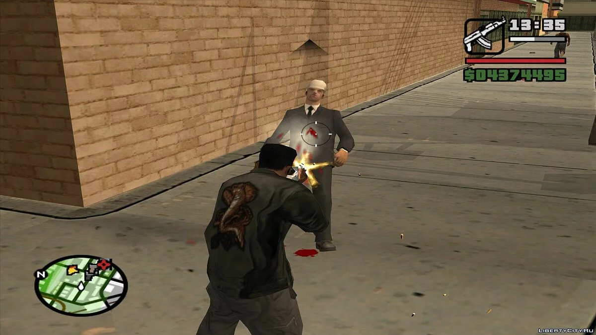 Больше анимаций смертей	(v2) / GTA San Andreas