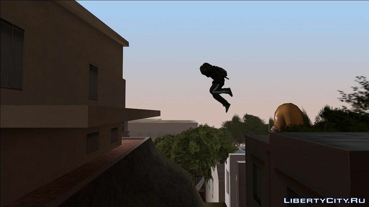 Скачать Natural Parkour Animation Pack + Realistic Wallrun And Roll для GTA  San Andreas