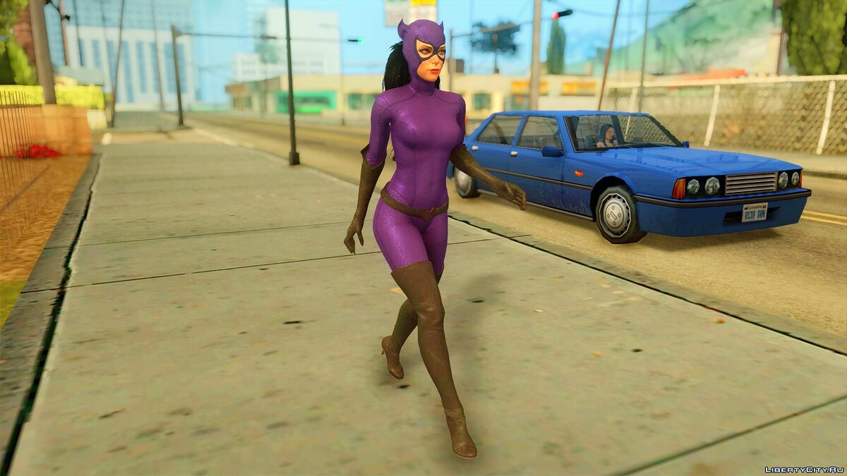 Скачать Anim Cat-Woman (v1.0) для GTA San Andreas