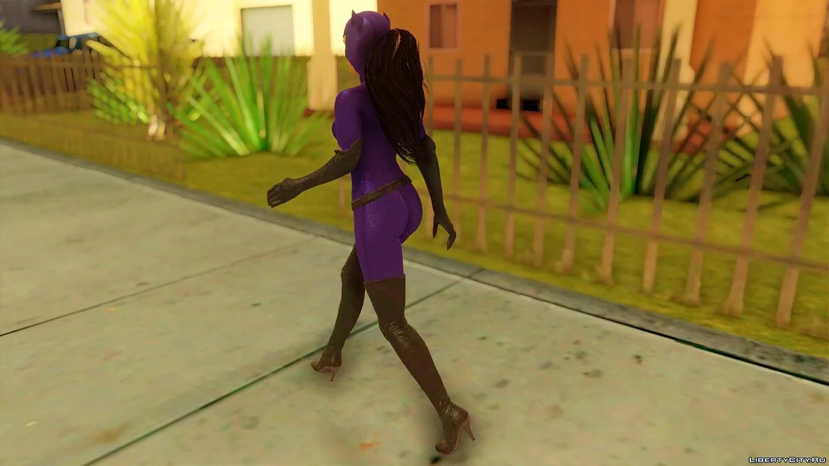 Anim Cat-Woman (v1.0) / GTA San Andreas