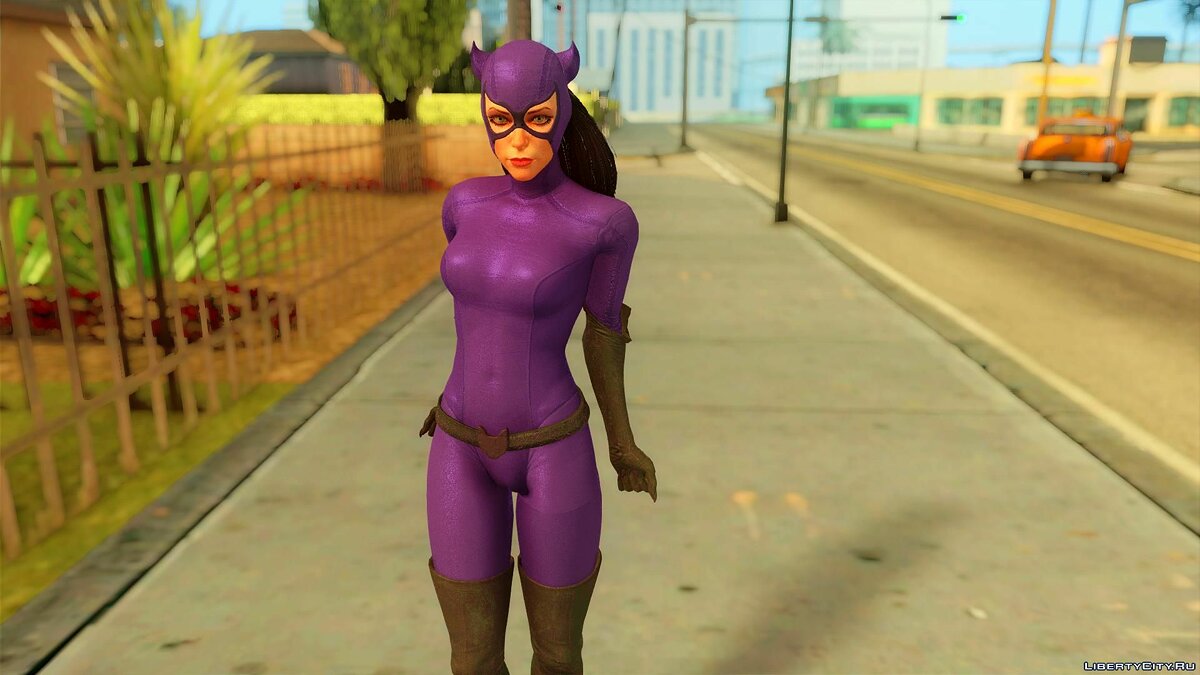 Скачать Anim Cat-Woman (v1.0) для GTA San Andreas